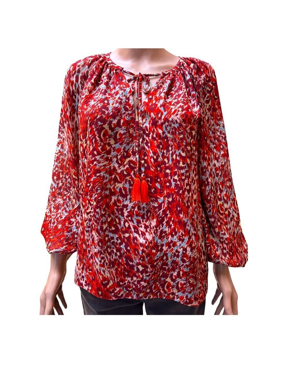 Ramy Brook Orange Long Sleeve